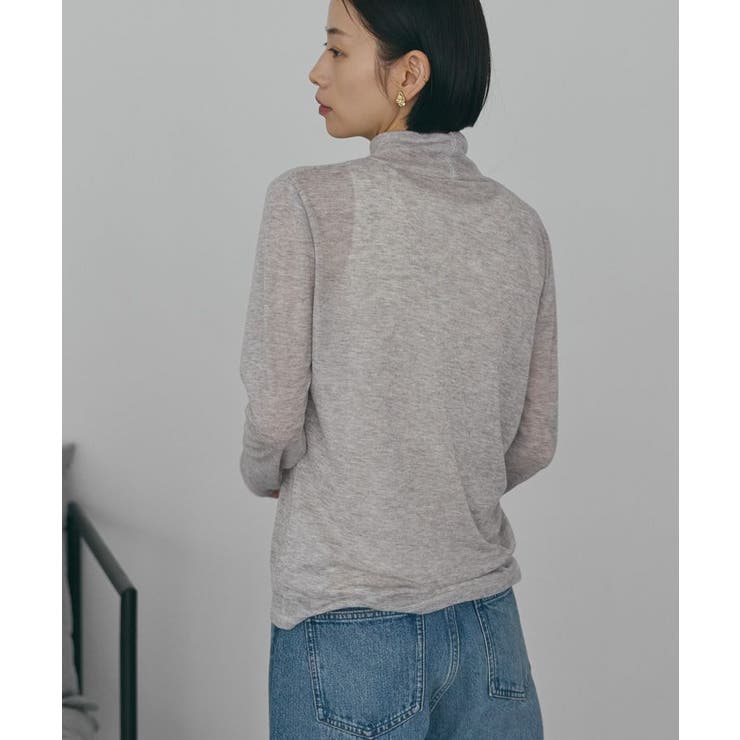 シアーテレコタートルネックプルオーバー | AMERICAN HOLIC | 詳細画像11 