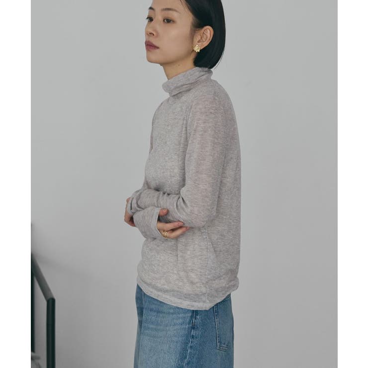 シアーテレコタートルネックプルオーバー | AMERICAN HOLIC | 詳細画像12 