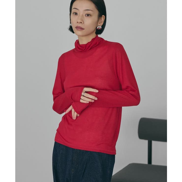 シアーテレコタートルネックプルオーバー | AMERICAN HOLIC | 詳細画像2 