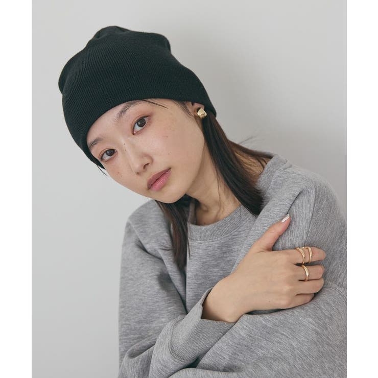 ブラック | ニットビーニー | AMERICAN HOLIC
