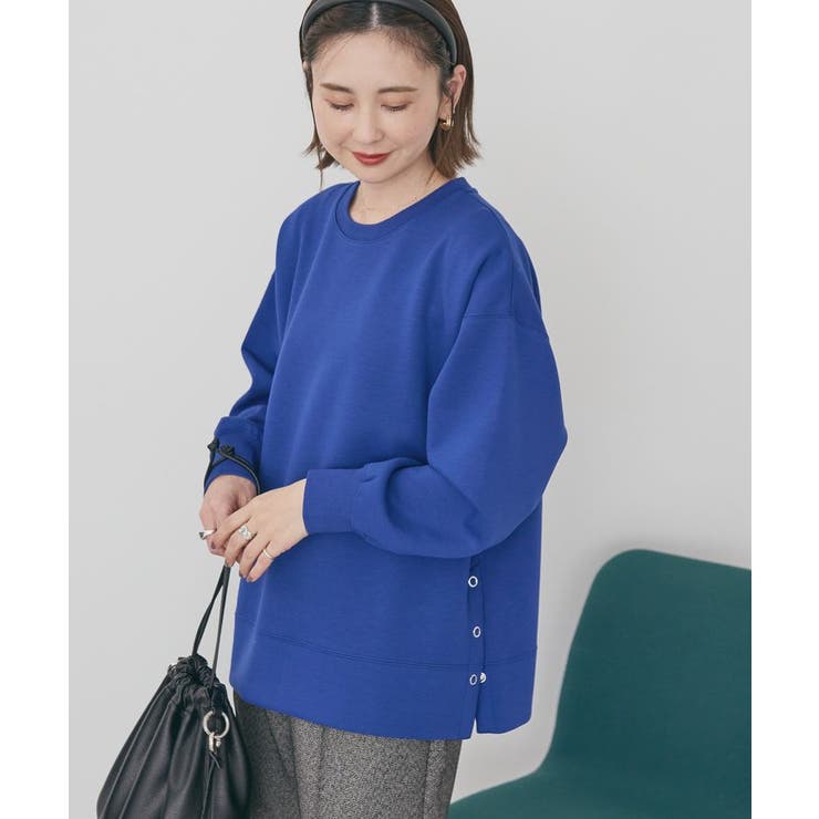 ブルー | サイドドットポンチプルオーバー | AMERICAN HOLIC