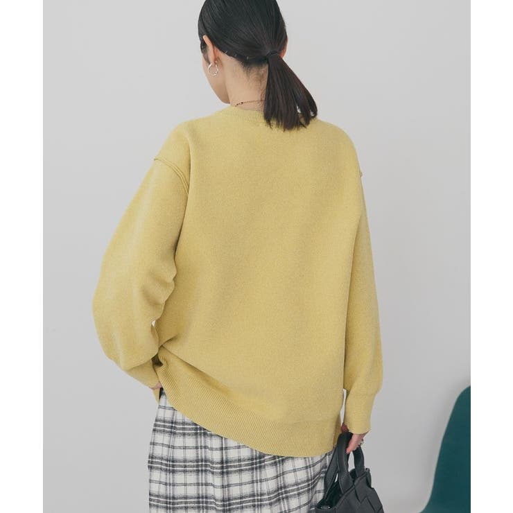 【選べる丈】モールニットプルオーバー | AMERICAN HOLIC | 詳細画像8 