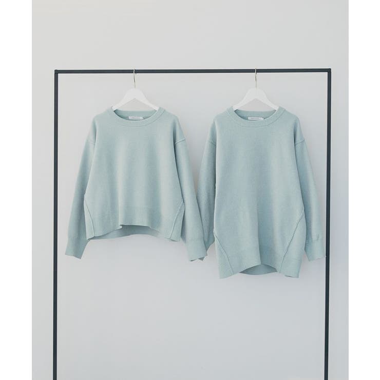 ミント | 【選べる丈】モールニットプルオーバー | AMERICAN HOLIC