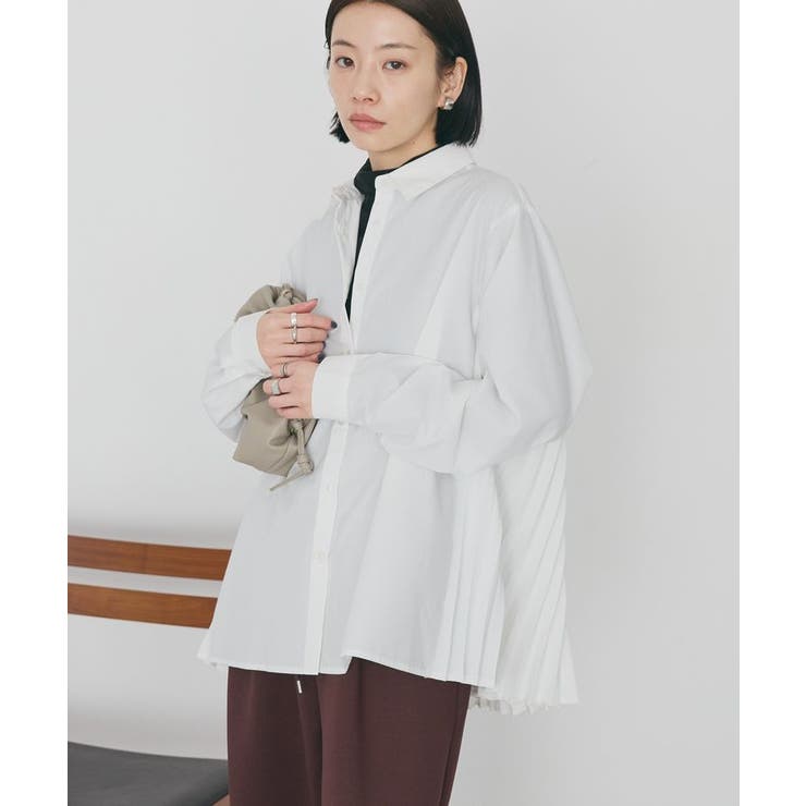 【イージーケア】バックプリーツシャツ | AMERICAN HOLIC | 詳細画像9 