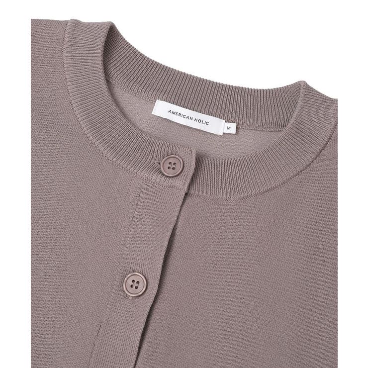 クルーネックニットカーディガン | AMERICAN HOLIC | 詳細画像31 