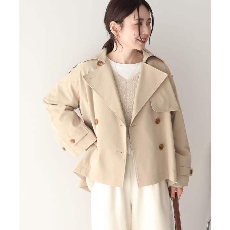 ショートトレンチコート | AMERICAN HOLIC | 詳細画像13 