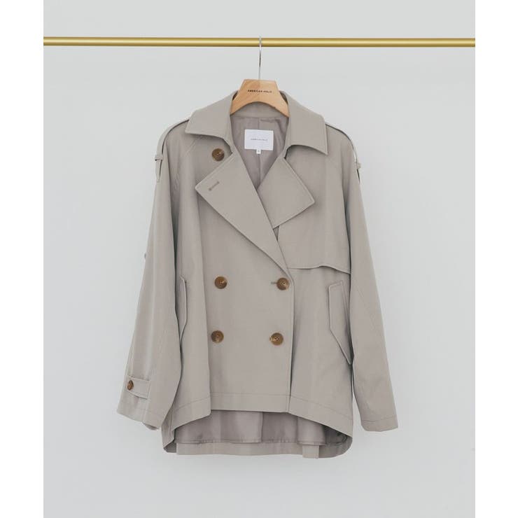 ショートトレンチコート | AMERICAN HOLIC | 詳細画像33 