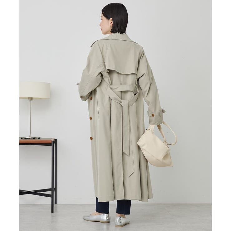 ロングトレンチコート | AMERICAN HOLIC | 詳細画像6 