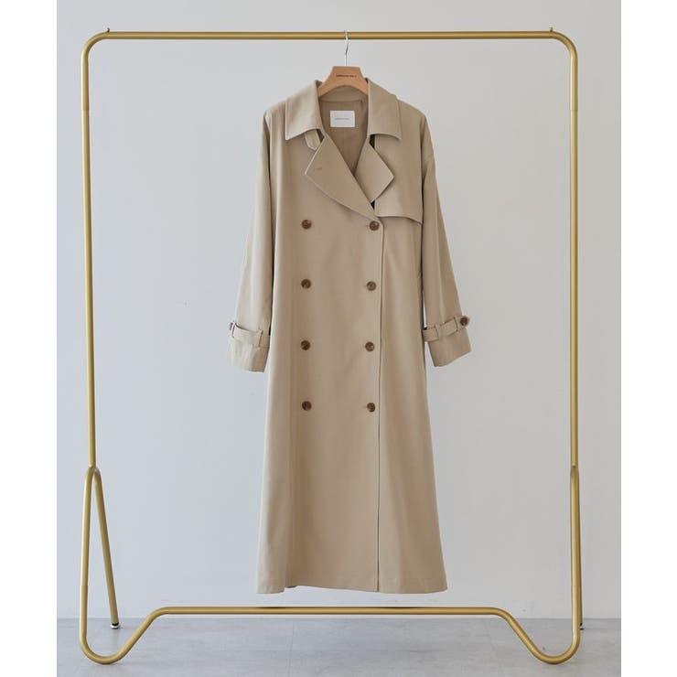 ロングトレンチコート | AMERICAN HOLIC | 詳細画像10 