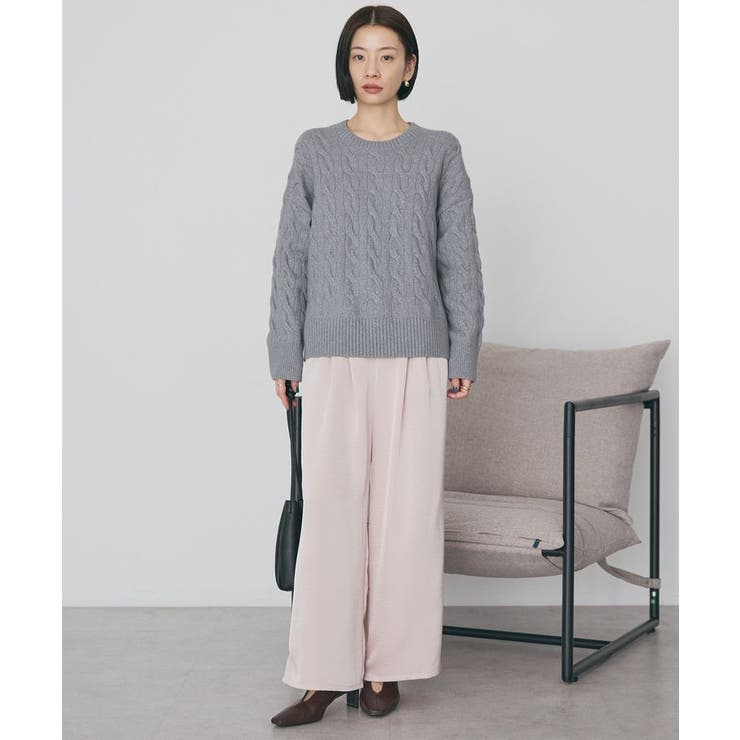 サテンリラックスイージーパンツ | AMERICAN HOLIC | 詳細画像19 