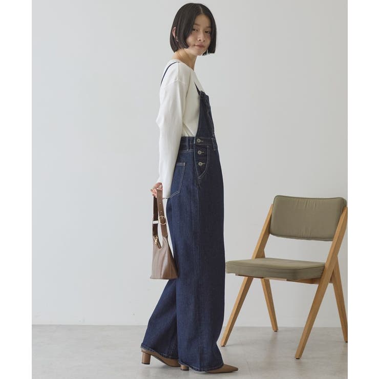 デニムサロペット | AMERICAN HOLIC | 詳細画像3 