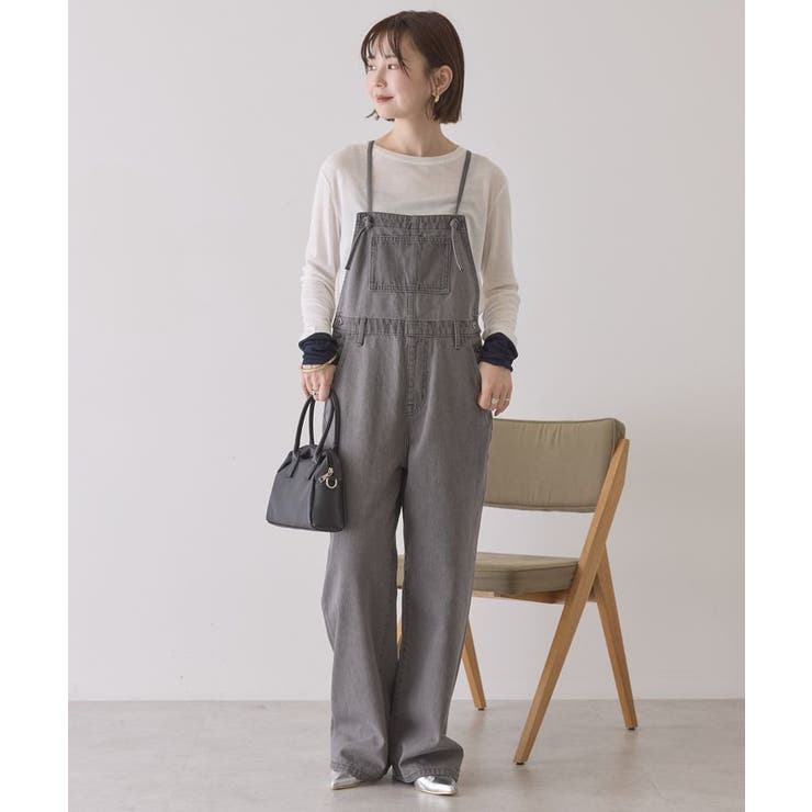 グレー | デニムサロペット | AMERICAN HOLIC