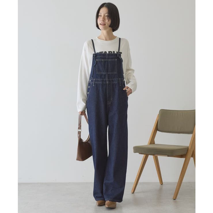 ワンウォッシュ | デニムサロペット | AMERICAN HOLIC