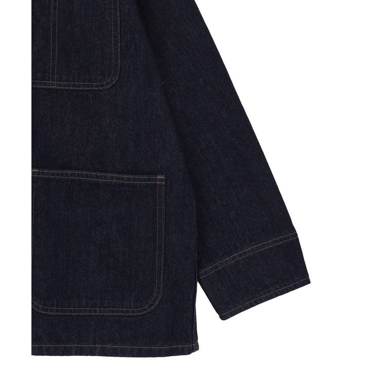 ノーカラーデニムカバーオール | AMERICAN HOLIC | 詳細画像23 