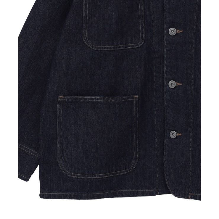 ノーカラーデニムカバーオール | AMERICAN HOLIC | 詳細画像24 