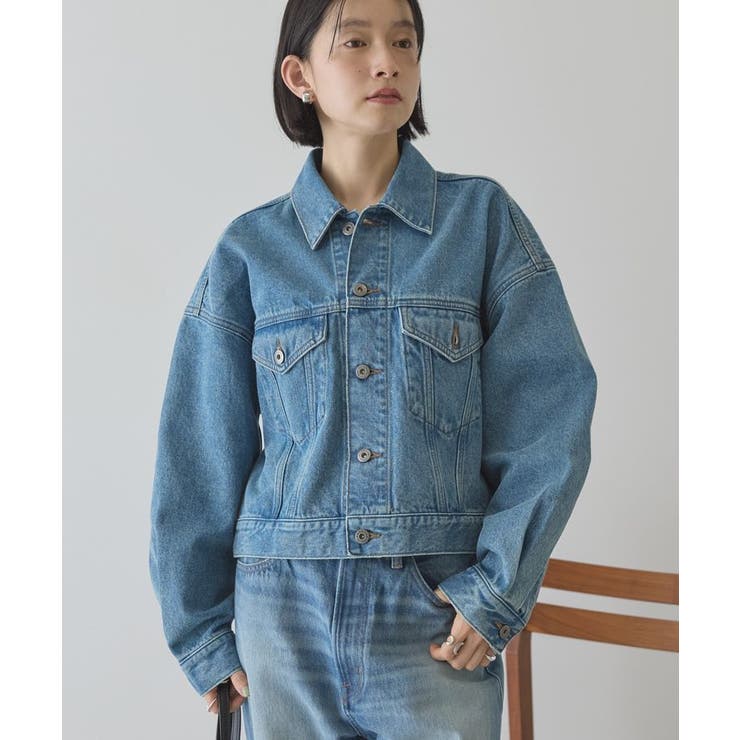 ショート丈デニムジャケット | AMERICAN HOLIC | 詳細画像2 