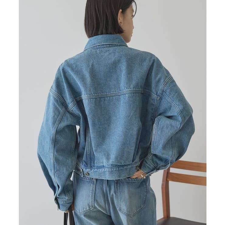 ショート丈デニムジャケット | AMERICAN HOLIC | 詳細画像4 