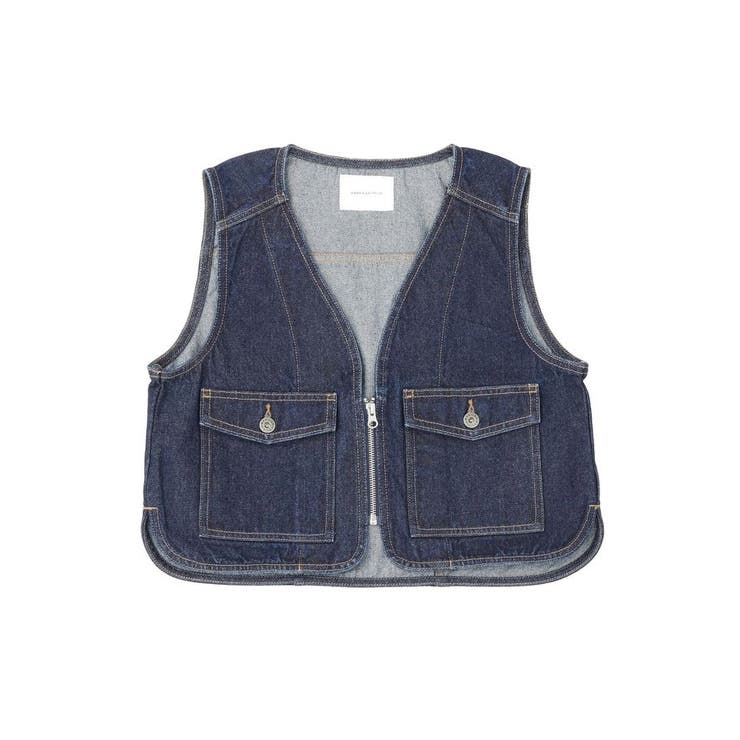 ショート丈デニムベスト | AMERICAN HOLIC | 詳細画像29 