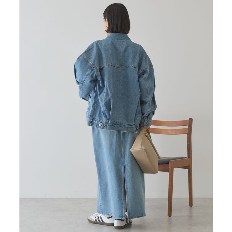 ロング丈デニムジャケット | AMERICAN HOLIC | 詳細画像11 