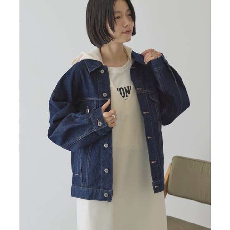 ワンウォッシュ | ロング丈デニムジャケット | AMERICAN HOLIC