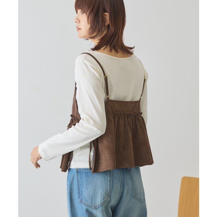 レザーライクビスチェ | AMERICAN HOLIC | 詳細画像10 