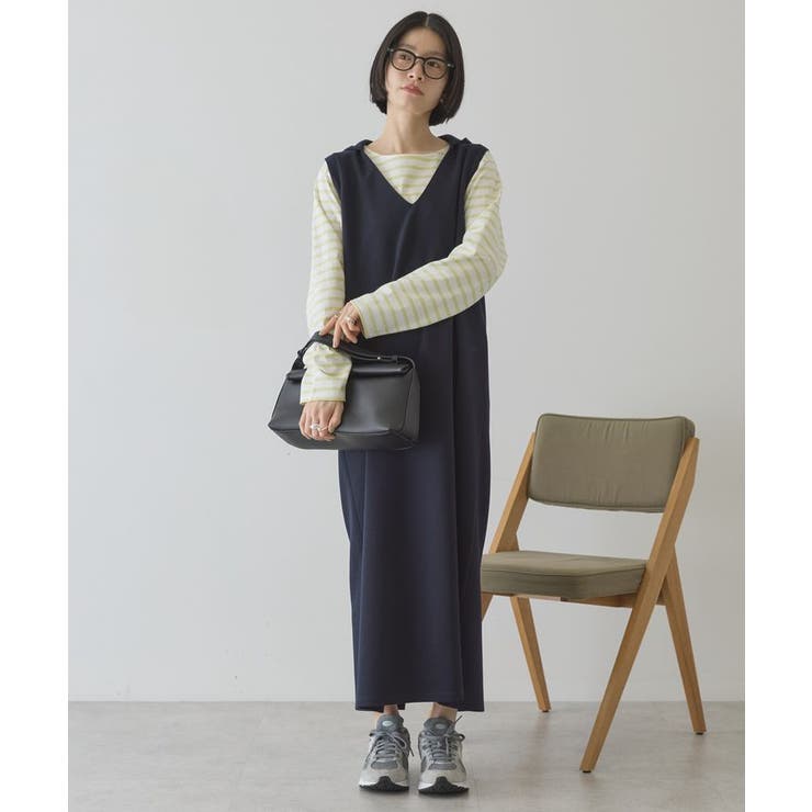 スキッパーポンチパーカーワンピース | AMERICAN HOLIC | 詳細画像10 