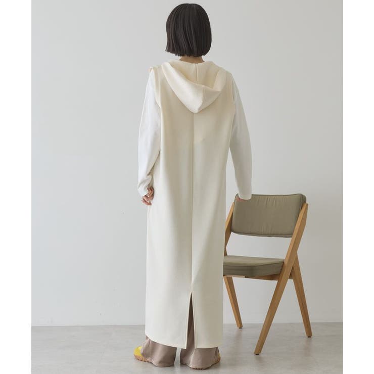 スキッパーポンチパーカーワンピース | AMERICAN HOLIC | 詳細画像4 