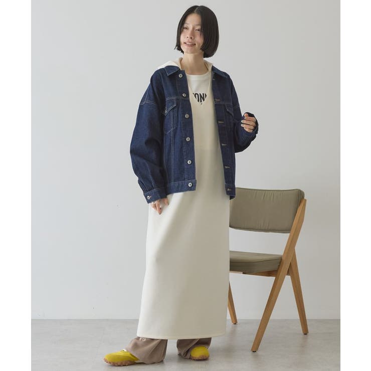 スキッパーポンチパーカーワンピース | AMERICAN HOLIC | 詳細画像5 