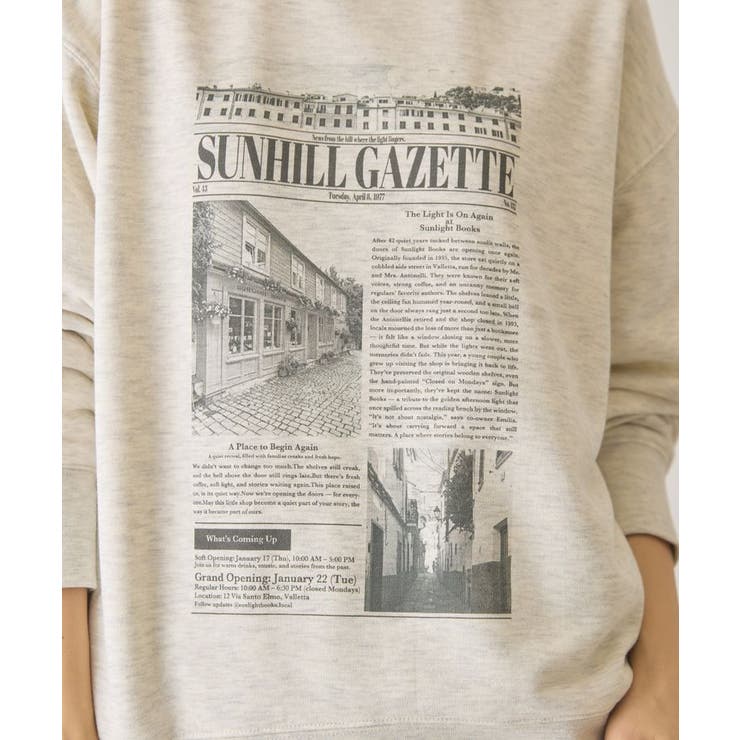 News paperスウェット | AMERICAN HOLIC | 詳細画像19 