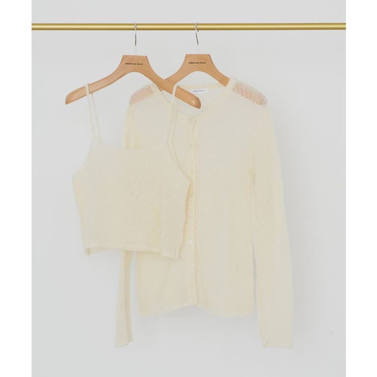 甘編みキャミカーディガンセット | AMERICAN HOLIC | 詳細画像28 