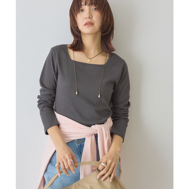 【2WAY】スクエアネックプルオーバー | AMERICAN HOLIC | 詳細画像8 