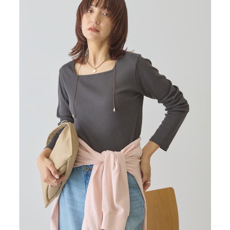 【2WAY】スクエアネックプルオーバー | AMERICAN HOLIC | 詳細画像9 