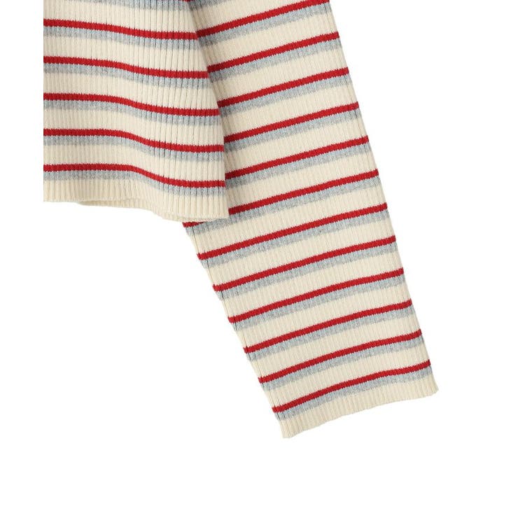 マルチボーダーリブニットカーディガン | AMERICAN HOLIC | 詳細画像20 