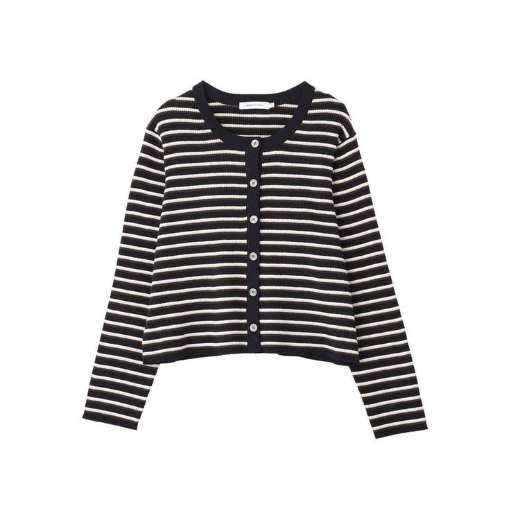 マルチボーダーリブニットカーディガン | AMERICAN HOLIC | 詳細画像26 