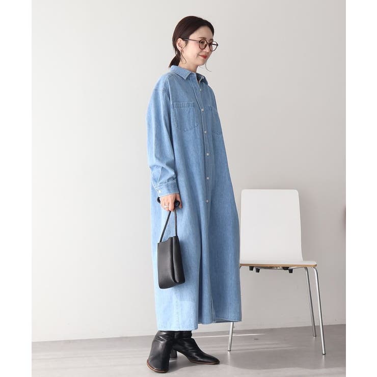 デニムシャツワンピース | AMERICAN HOLIC | 詳細画像18 