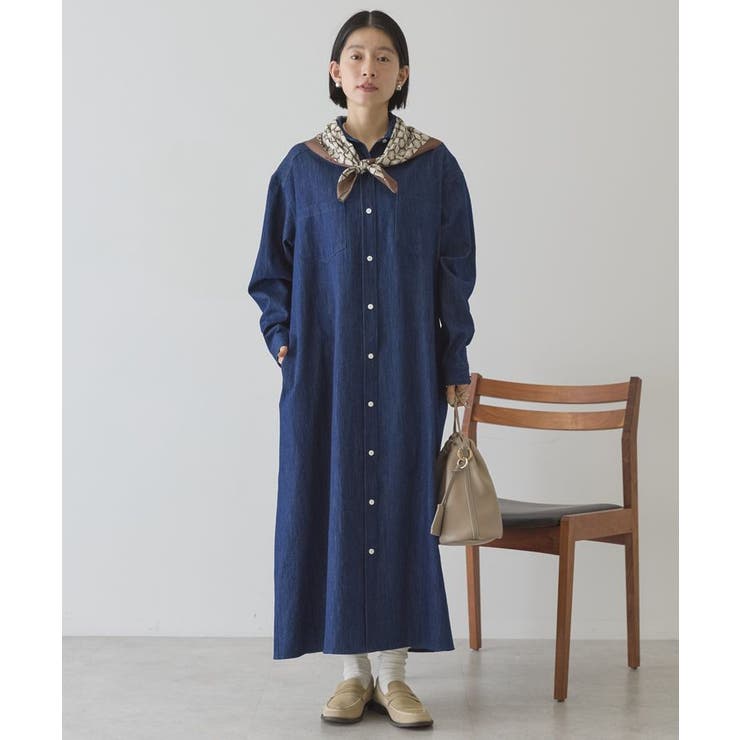 デニムシャツワンピース | AMERICAN HOLIC | 詳細画像11 