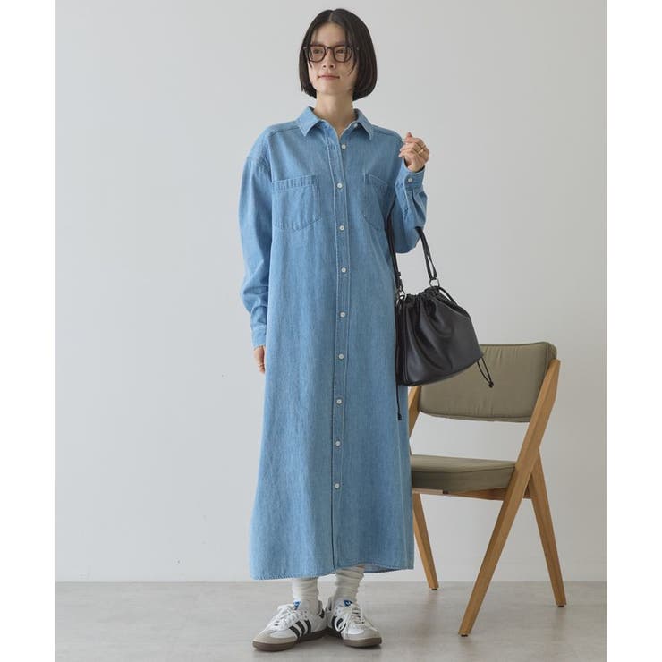デニムシャツワンピース | AMERICAN HOLIC | 詳細画像15 