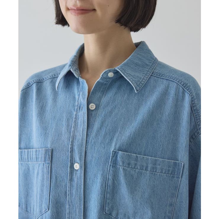 デニムシャツワンピース | AMERICAN HOLIC | 詳細画像19 