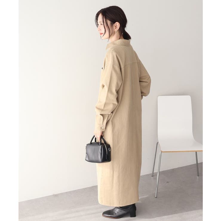 デニムシャツワンピース | AMERICAN HOLIC | 詳細画像5 