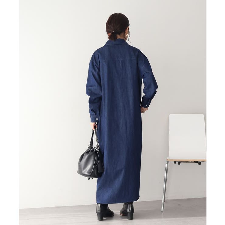 デニムシャツワンピース | AMERICAN HOLIC | 詳細画像9 