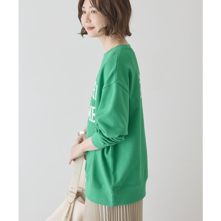 カレッジロゴ裏毛スウェット | AMERICAN HOLIC | 詳細画像2 