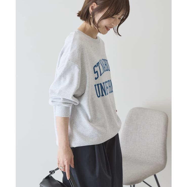 カレッジロゴ裏毛スウェット | AMERICAN HOLIC | 詳細画像20 