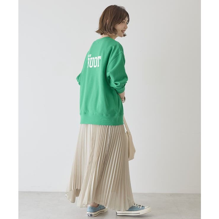 カレッジロゴ裏毛スウェット | AMERICAN HOLIC | 詳細画像5 