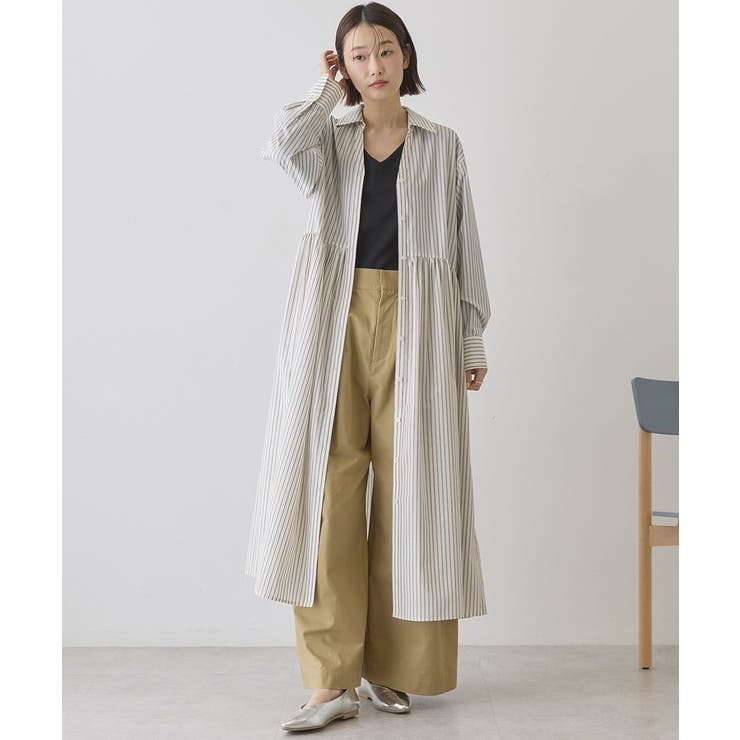 Vネック裾異素材ポンチプルオーバー | AMERICAN HOLIC | 詳細画像20 