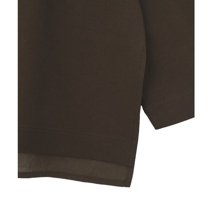 Vネック裾異素材ポンチプルオーバー | AMERICAN HOLIC | 詳細画像25 