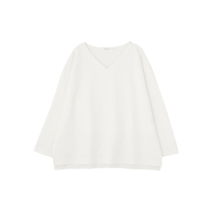 Vネック裾異素材ポンチプルオーバー | AMERICAN HOLIC | 詳細画像31 