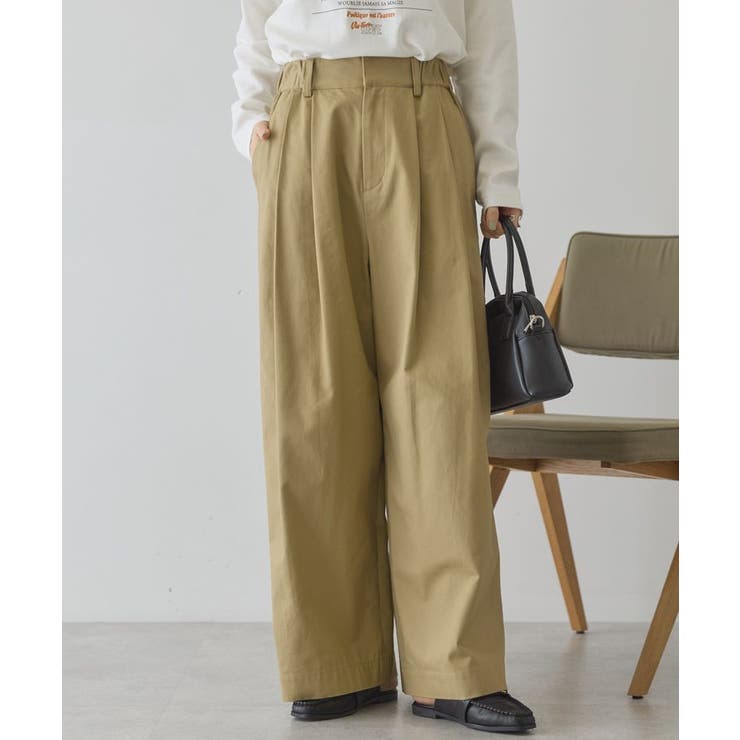 ワイドチノパンツ | AMERICAN HOLIC | 詳細画像1 