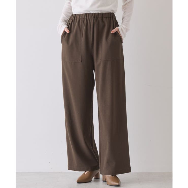 ブラウン | 【イージーケア】ベイカーリラックスパンツ | AMERICAN HOLIC