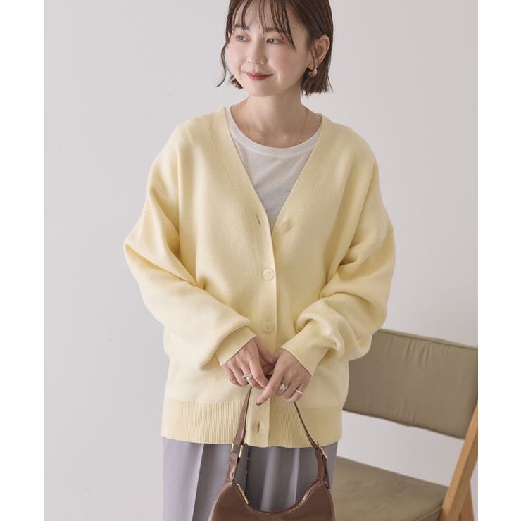 Vネックニットカーディガン | AMERICAN HOLIC | 詳細画像16 