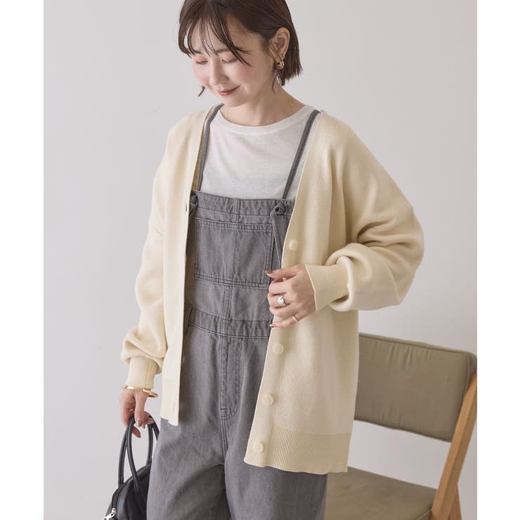 Vネックニットカーディガン | AMERICAN HOLIC | 詳細画像9 